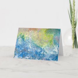 Octavia Wenskaart van Iris Grace Painting Bedankkaart