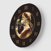 Octavian Augustus Cameo Elegant Art Grote Klok (Hoek)