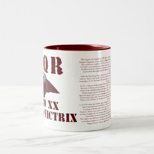 Octavian/Augustus Valiant 20th Roman Legion Mok (Center)