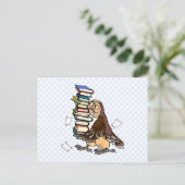 Octavian Owl Briefkaart (Staand voorkant)