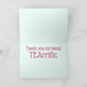 OcTEApus dankt u voor het zijn TEArriffic Kaart (Binnen)