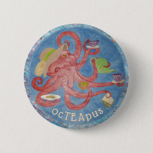 OcTEApus Ronde Button 5,7 Cm (Voorkant)