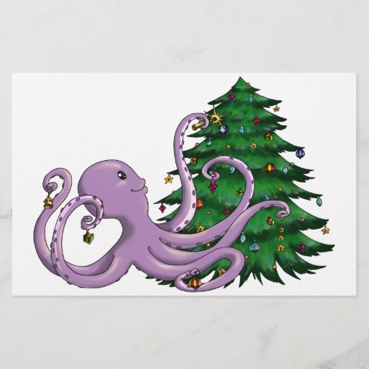 Octi-boom Briefpapier (Voorkant)