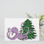 Octi-boom Briefpapier (Staand voorkant)