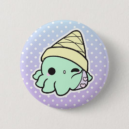 Octi-Cream Pin Ronde Button 5,7 Cm