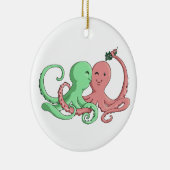Octi Mistletoe Keramisch Ornament (Rechts)