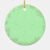 Octi Mistletoe Keramisch Ornament (Achterkant)