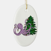 Octi Tree Keramisch Ornament (Rechts)
