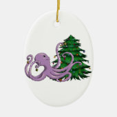 Octi Tree Keramisch Ornament (Voorkant)