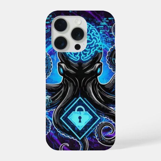 Octipus telefoonhoesje iPhone hoesje (Achterkant)