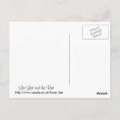 Octo Claus, briefkaart (Achterkant)