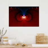 octo - fractal poster (Keuken)