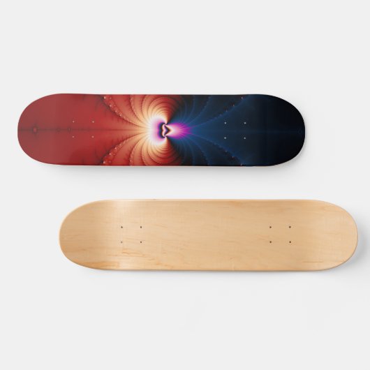 octo - fractal skateboard (Horizontaal)