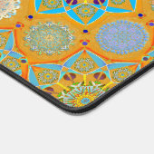 Octo helderder arabesk Moorse tangerine stijl Bureaumat (Hoek)