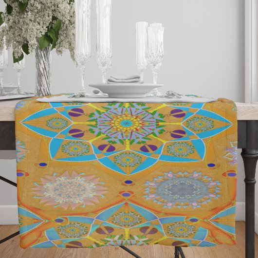 Octo helderder arabesk Moorse tangerine stijl Korte Tafelloper