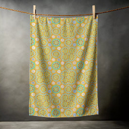 Octo helderder arabesk Moorse tangerine stijl Strandlaken