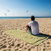 Octo helderder arabesk Moorse tangerine stijl Strandlaken