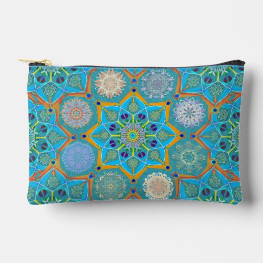 Octo helderder arabesk Moorse turquoise stijl Etui (Voorkant)