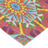 Octo helderder arabesque Moorse rode stijl Tafelkleed (Gekanteld)