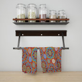 Octo helderder arabesque Moorse rode stijl Theedoek