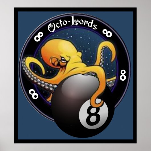 Octo-Lords Poster (Voorkant)