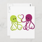 Octo Love Briefkaart (Voorkant / Achterkant)