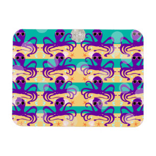 Octo Party Octopus Pattern Magneet