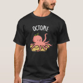 Octo-pie Funny Octopus Pie Dark BG T-shirt (Voorkant)