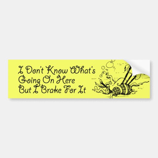 Octo-Pipes bumpersticker (Voorkant)