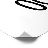 Octo-poos Funny Octopus Pun Poster (Hoek)