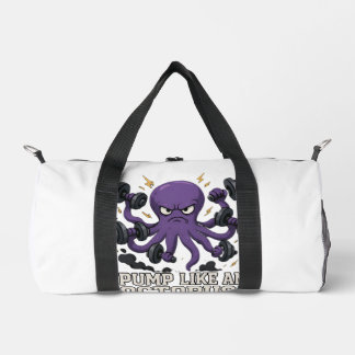 Octo Pump Gym Bag | Angry Octopus Fitness Design Plunjezak