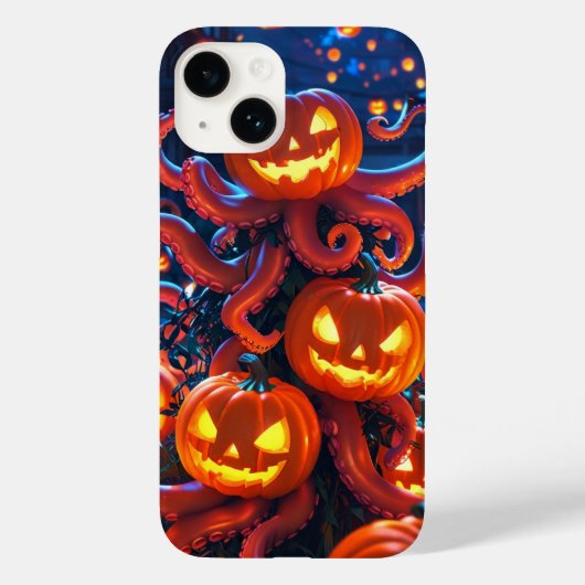 Octo Pumpkin Case-Mate iPhone Case (Achterkant)