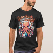 Octo-Rock Legend Octopus T-shirt (Voorkant)