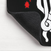 Octo schedel rood muismat (Hoek)