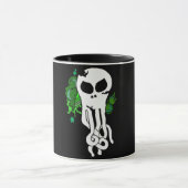 Octo schedelgroen mok (Midden)