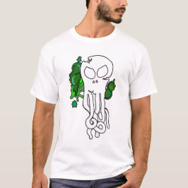 Octo schedelgroen t-shirt