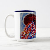 OctoAlaska mug Tweekleurige Koffiemok (Links)