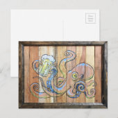 OctoBeer Briefkaart (Voorkant / Achterkant)