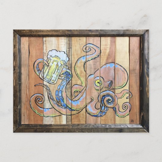 OctoBeer Briefkaart (Voorkant)