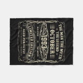 October 1993 32nd Birthday For Men 32 Year Old Bda Fleece Deken (Voorkant (Horizontaal))