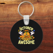 October 1995 30 Years Of Being Awesome Funny Hallo Sleutelhanger (Voorkant)