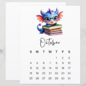 October Baby Dragon Cozy Verhaalboek Fantasie (Voorkant / Achterkant)