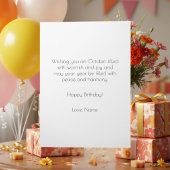 October Birth Flower Birthday Card | Marigolds Kaart