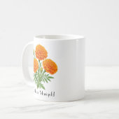 October Fluitjes Bloemen Koffiemok (Voorkant links)