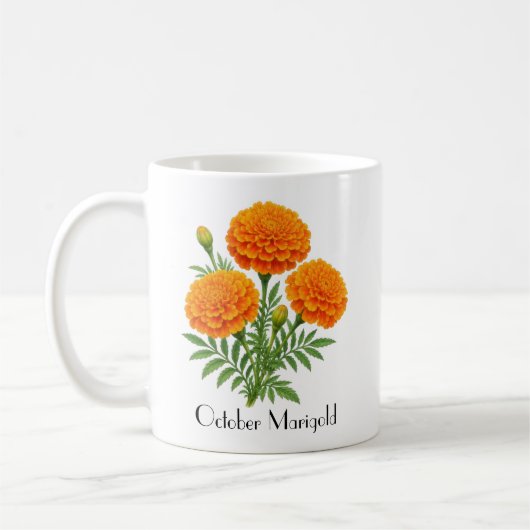 October Fluitjes Bloemen Koffiemok (Links)