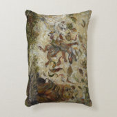 October Fun Whimsical Autumn Forest Animals Accent Kussen (Voorkant(Verticaal))