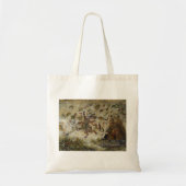 October Fun Whimsical Autumn Forest Animals  Tote Bag (Voorkant)