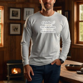 October Funny Quote | Pre-Holiday Humor Design Trui