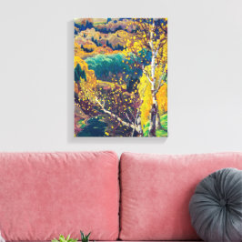 October Gold | Franklin Carmichael | Canvas Afdruk