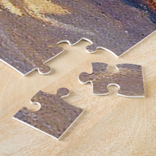 “October Gold” van Maynard Dixon Legpuzzel (Zijkant)